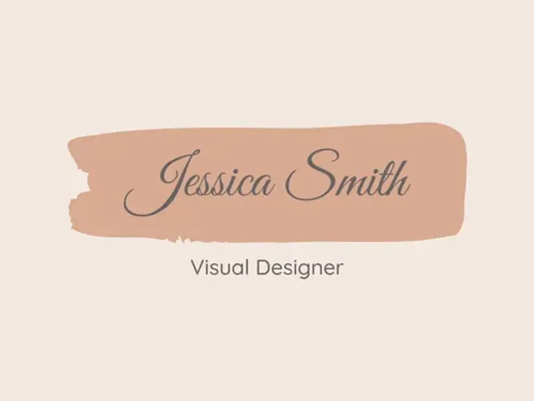 Jessica Smith Logo Template
